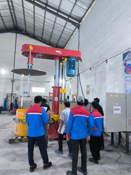 RST HSD Mixer 55KW Explosion-Proof Successfully Completed Its Factory Acceptance Test (FAT) And Has Been Sent To The Customer Site.