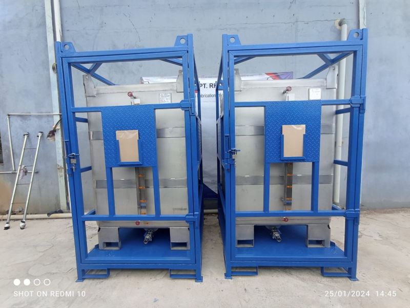 2000L IBC Tote Tank SUS 304 Wirh Carrier